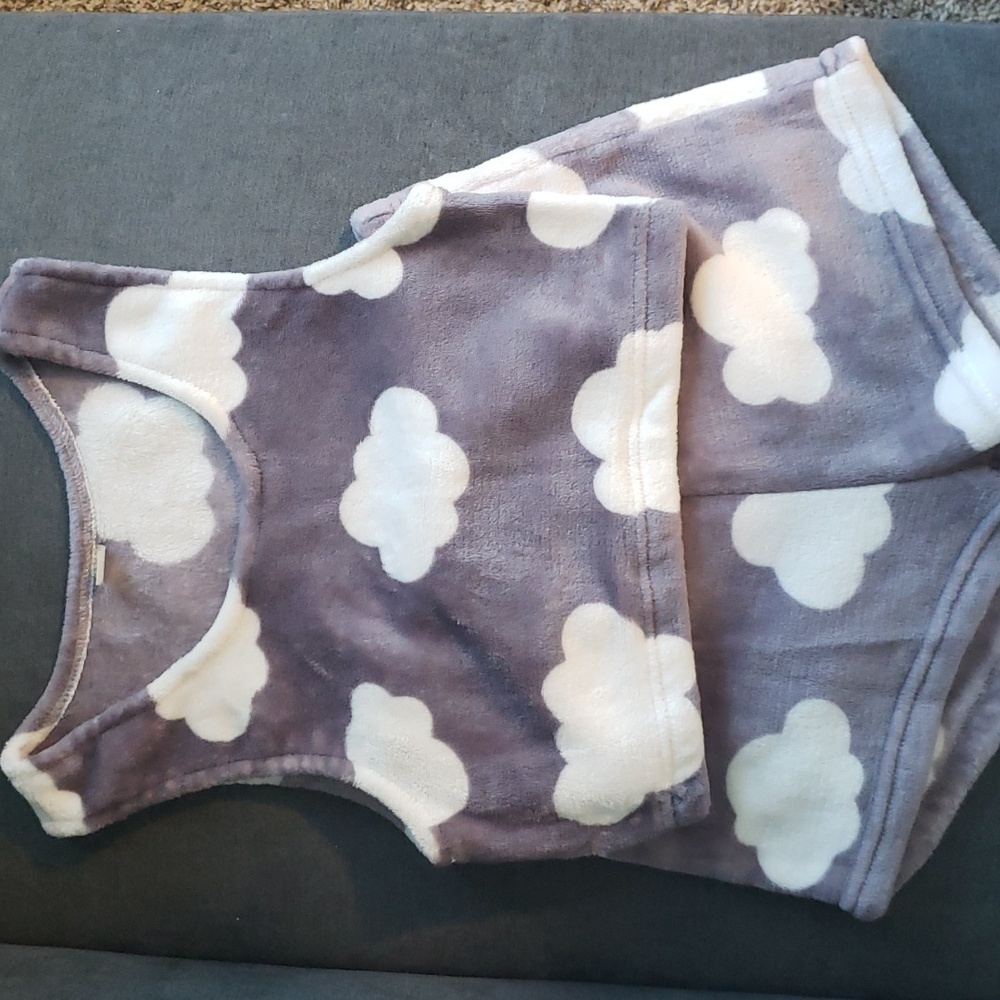 Shein cloud print cozy 2pc. pajama set size small